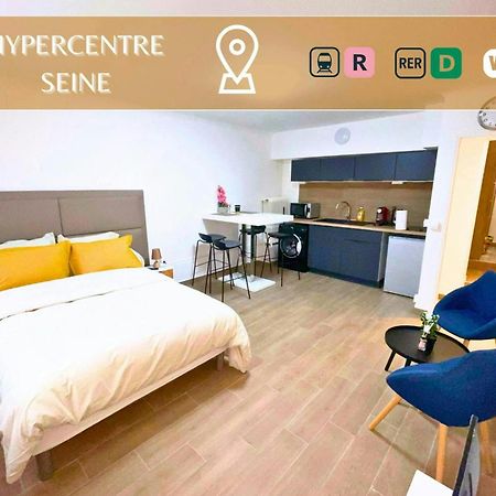 Sejour A Melun Appart'Hotel De La Mediatheque Exteriör bild
